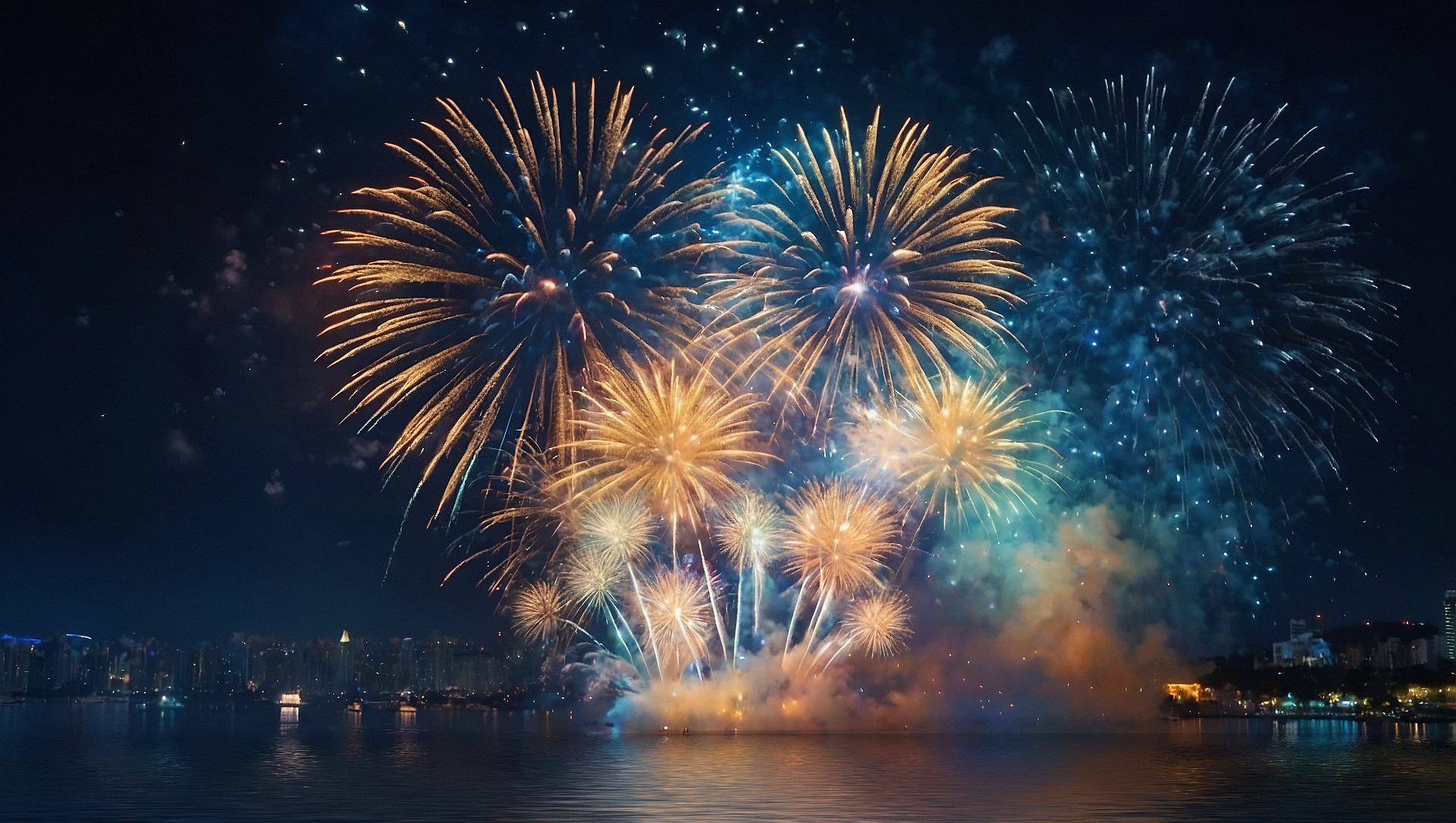Corporate fireworks in Ottawa