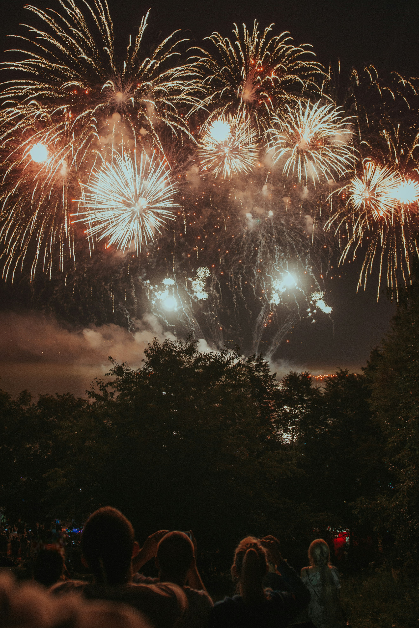Special event fireworks in Ottawa