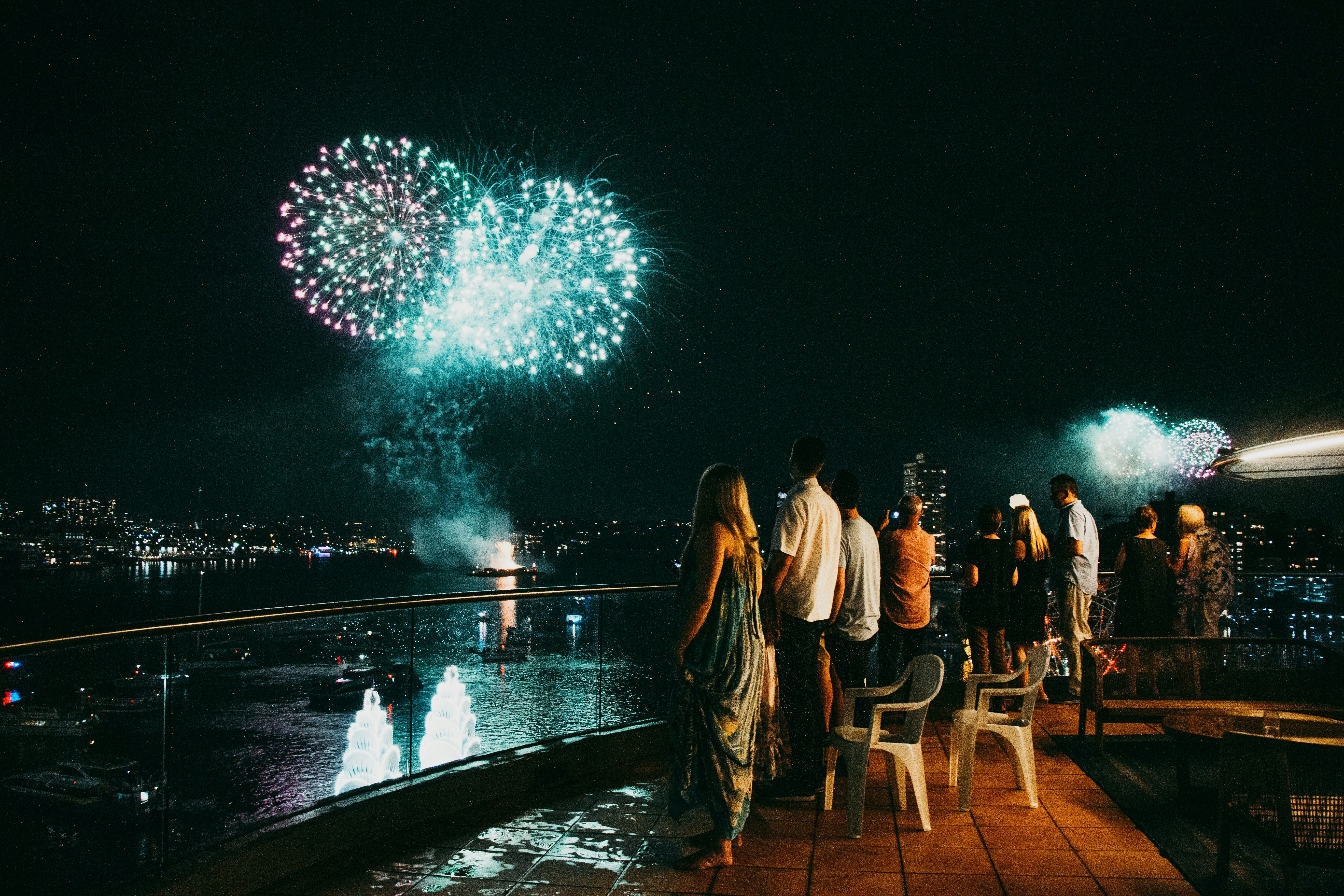 Special event fireworks in Ottawa