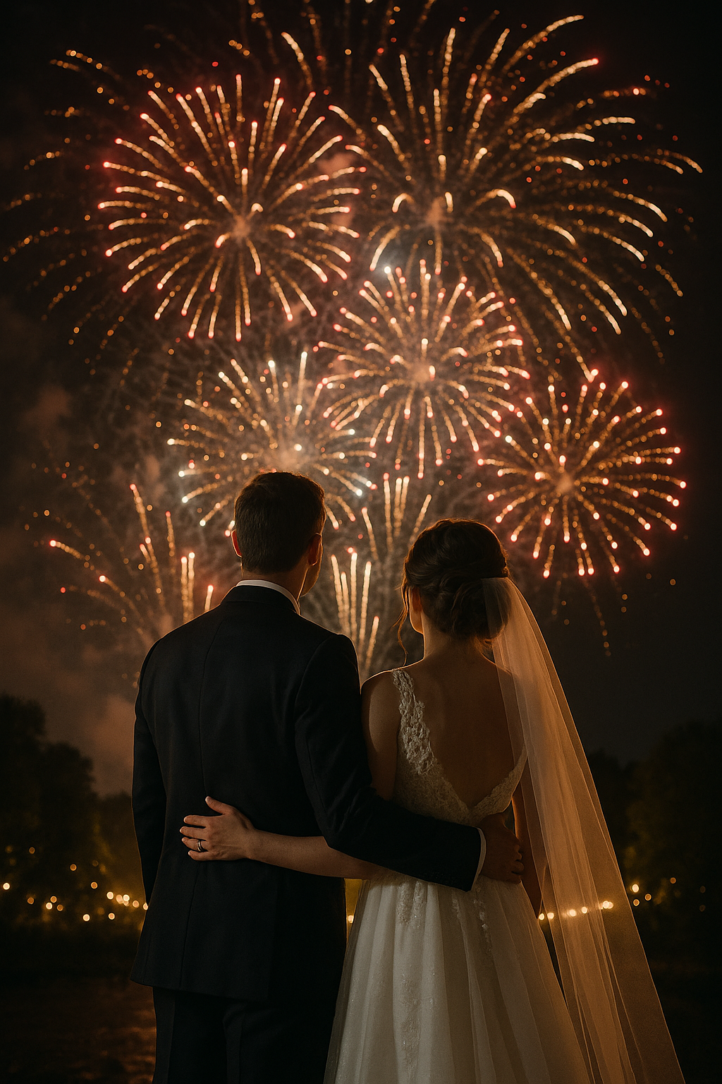 Wedding Fireworks in Ottawa